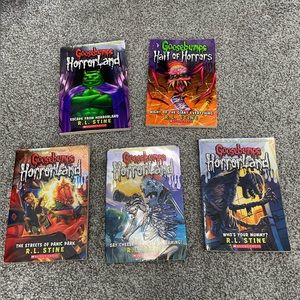 5 Goosebumps Books